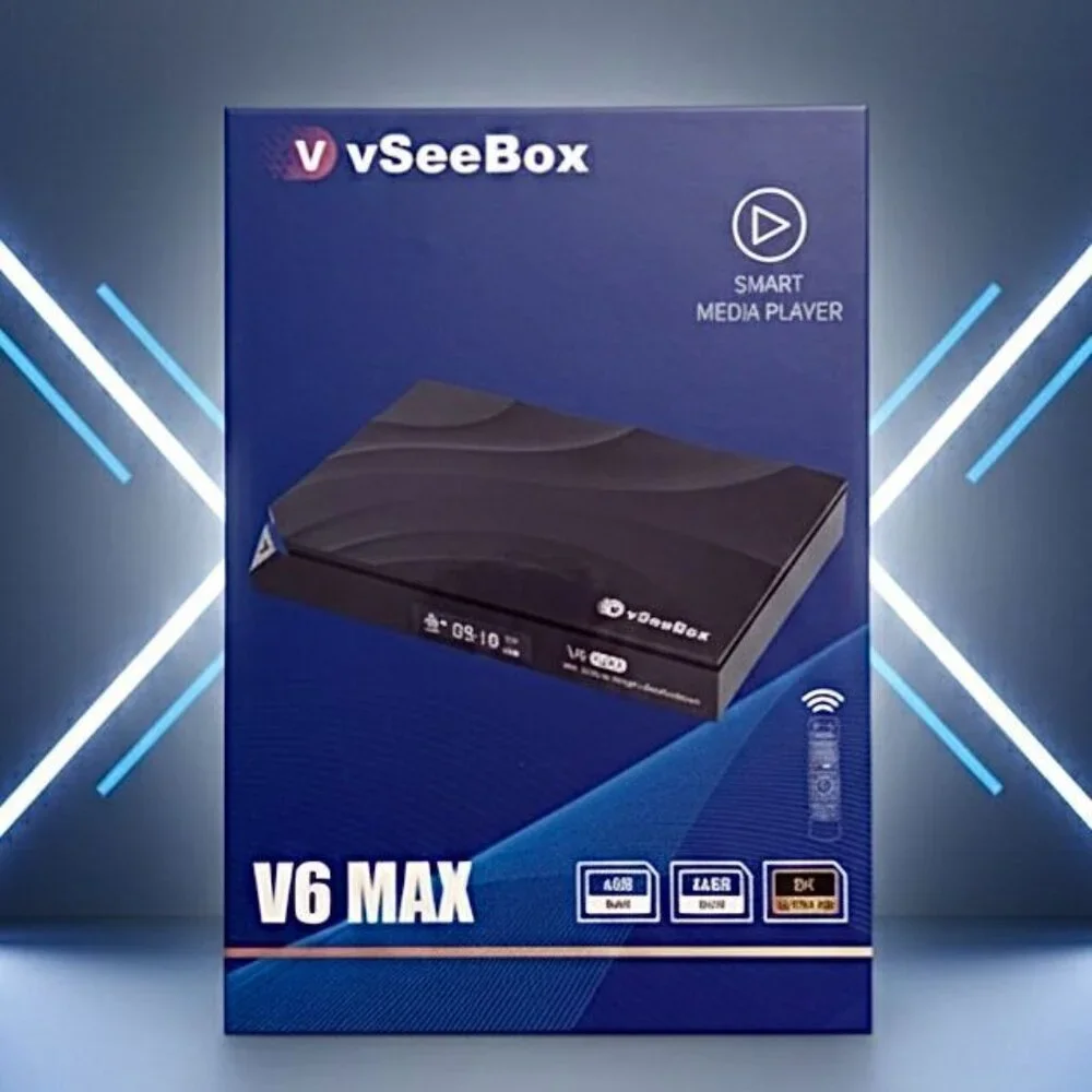 vSeeBox V6 Max Smart Media Player Streaming Box | Authorized Distributor - Picture 2 of 6